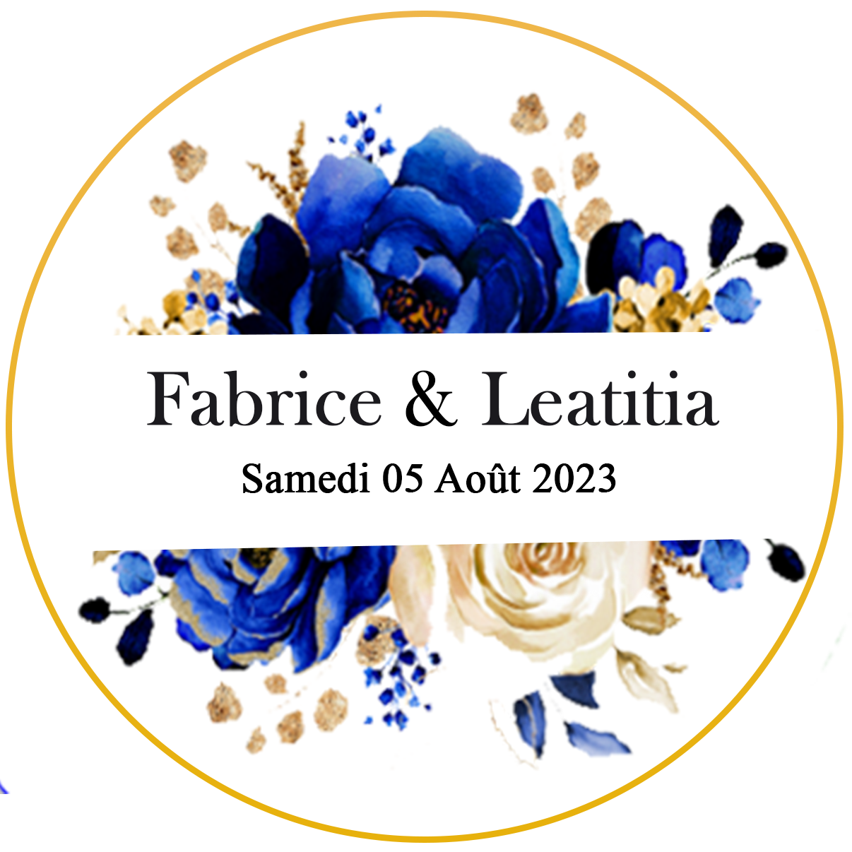 Etiquette de mariage